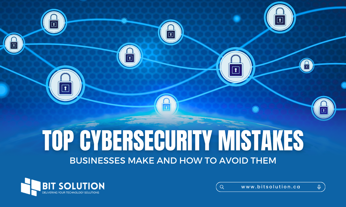 BIT Solution technician configuring firewall — cybersecurity services Brampton
